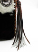 Saddle Leather & "Exotic" Hair on Hide Daily Traveler Handbag Saddle Leather & "Exotic" Hair on Hide Daily Traveler Handbag